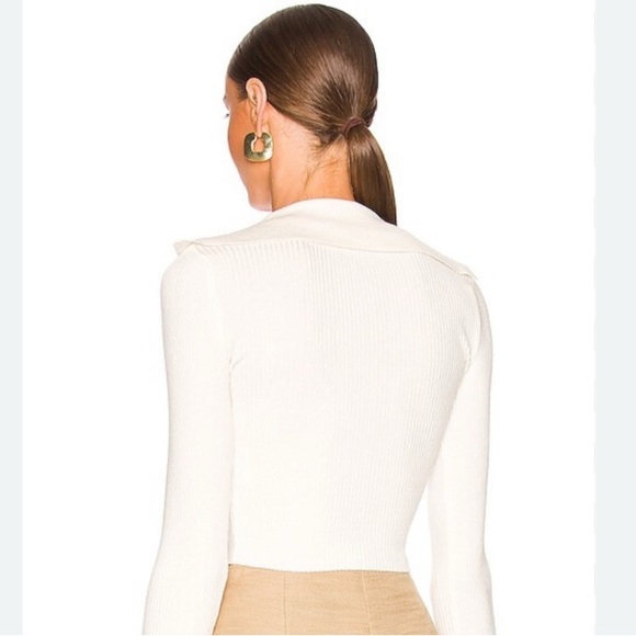 EUC Small Clarissa Deep V Top in Ivory
ALL THE WAYS - Picture 2 of 2